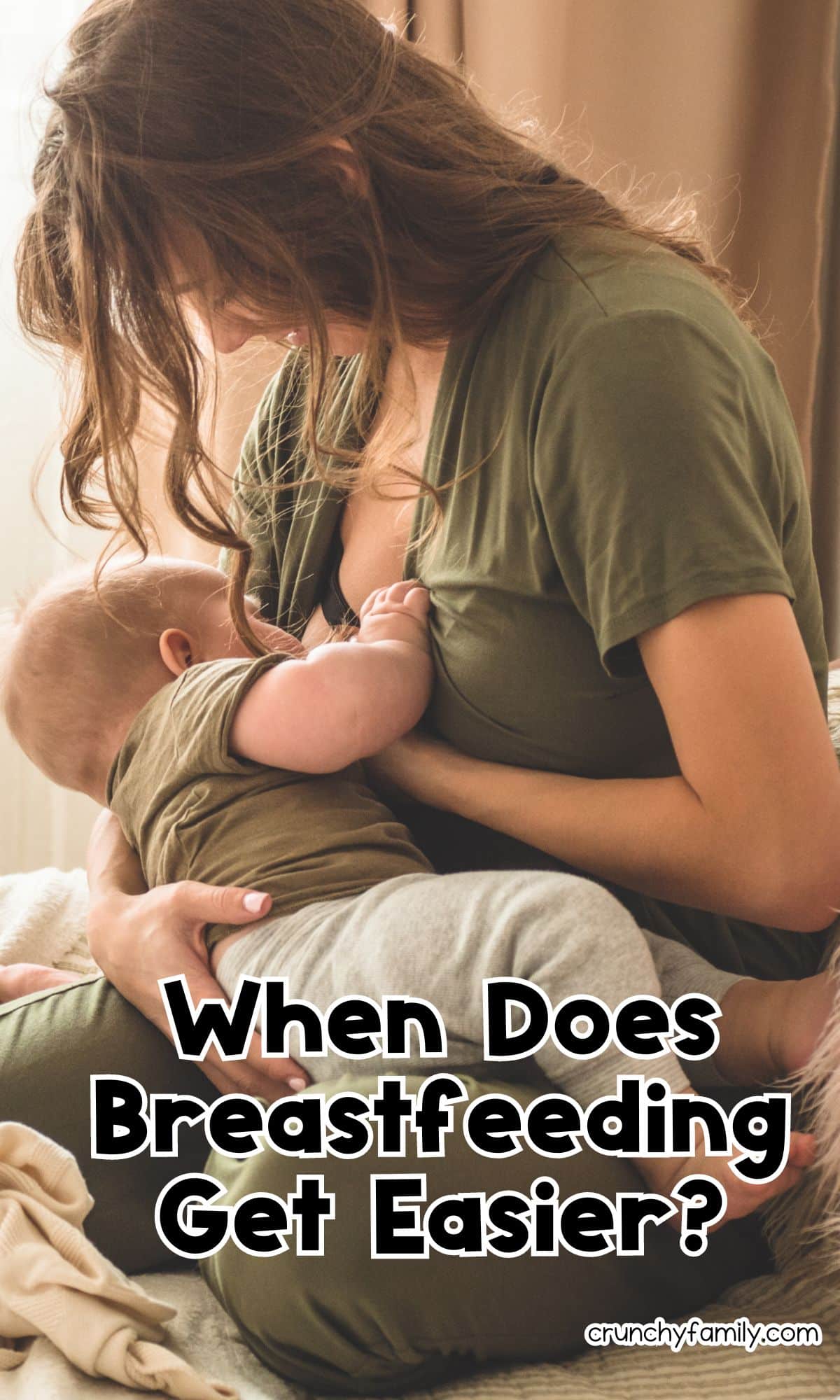 when does breastfeeding get easier