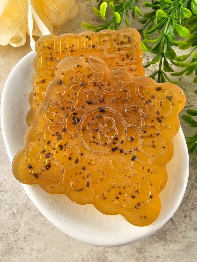 green tea soap bars