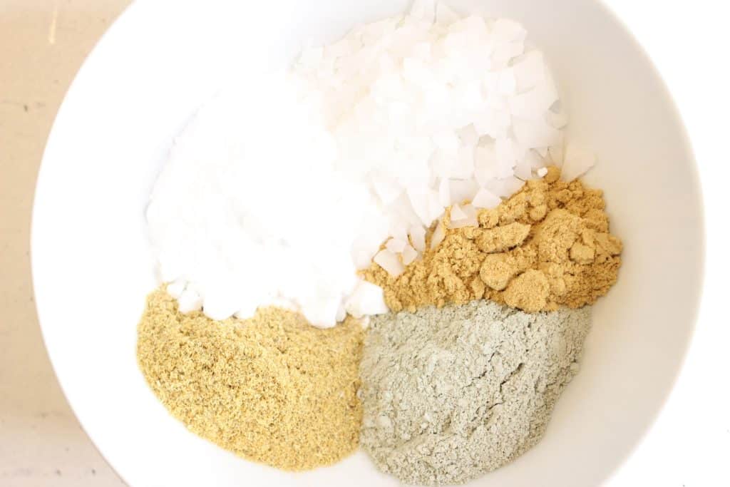 ingredients for detox bath