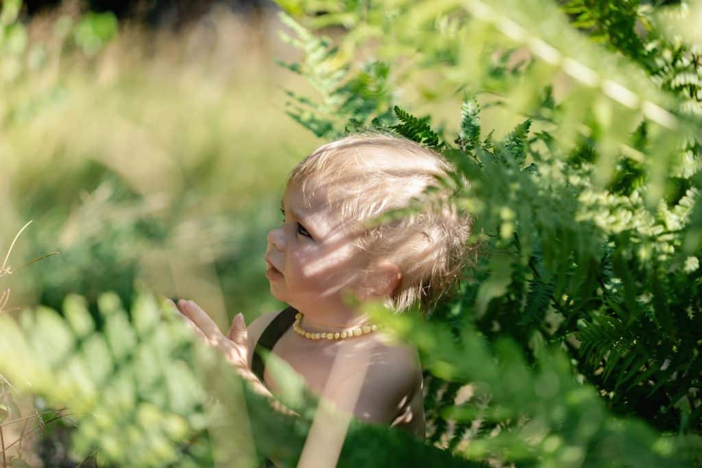 baby in nature