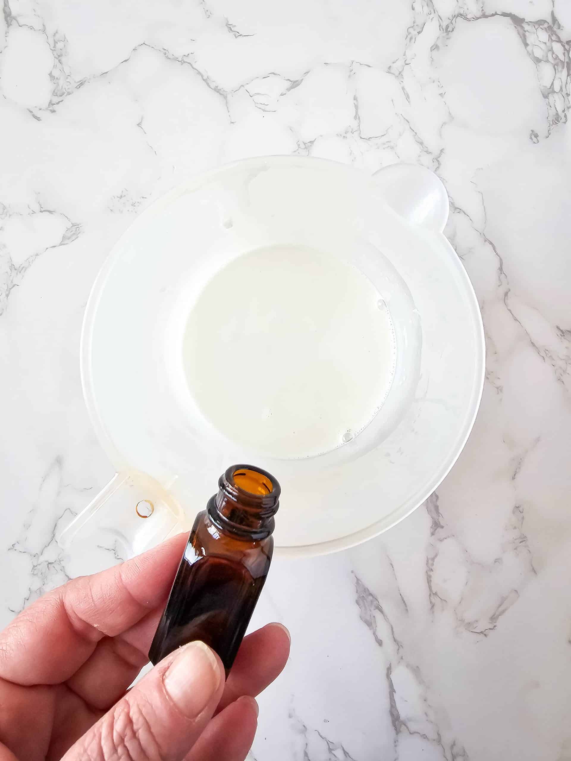 adding essential oils to soap