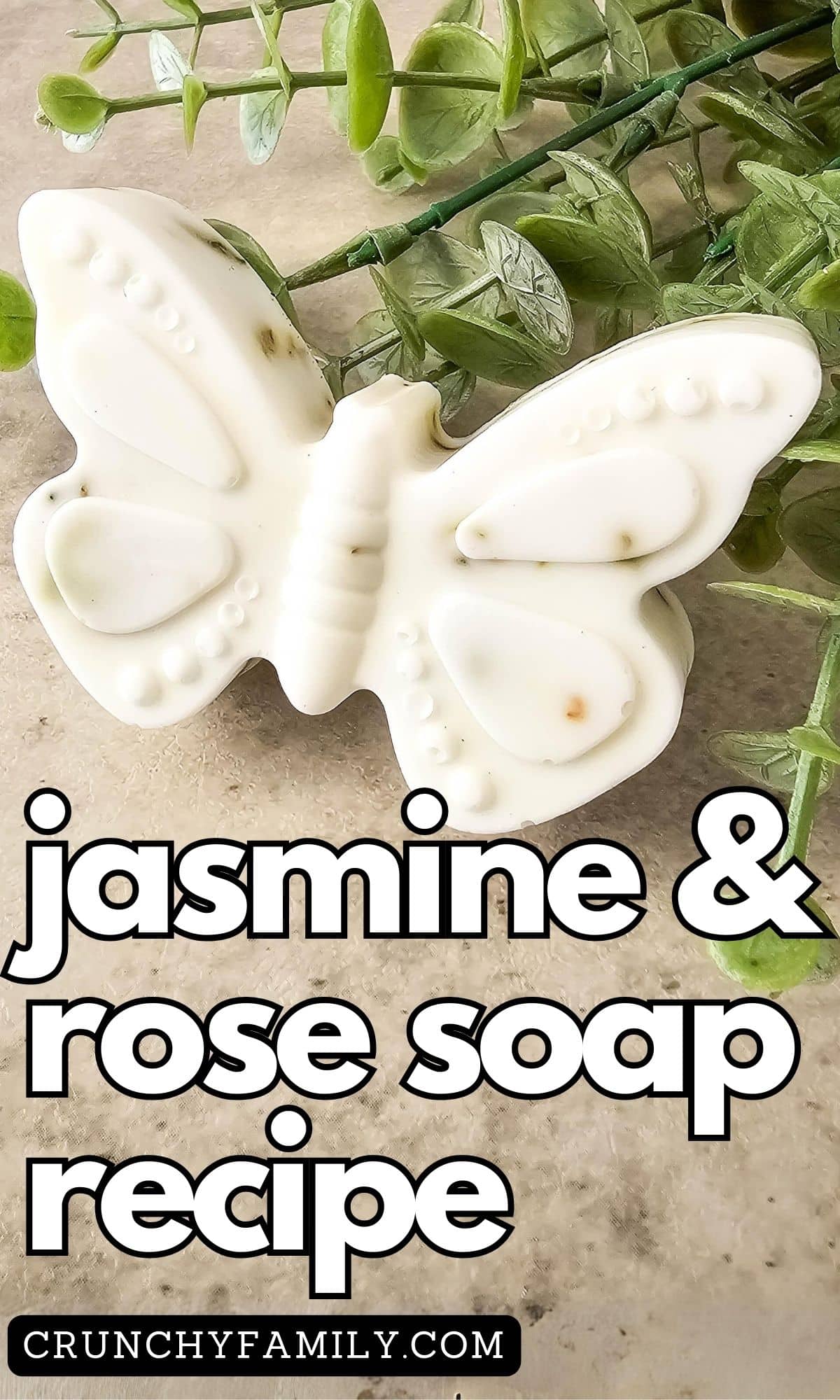 handmade jasmine and rose soap recipe
