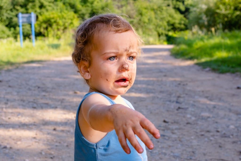 toddler ignoring