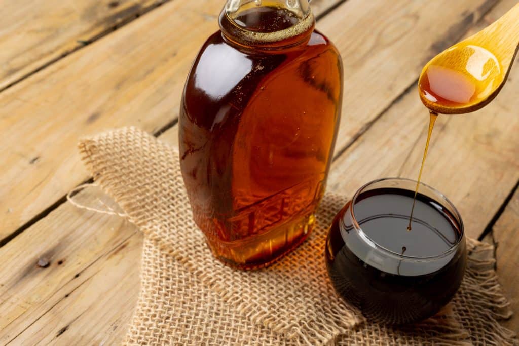 natural maple syrup