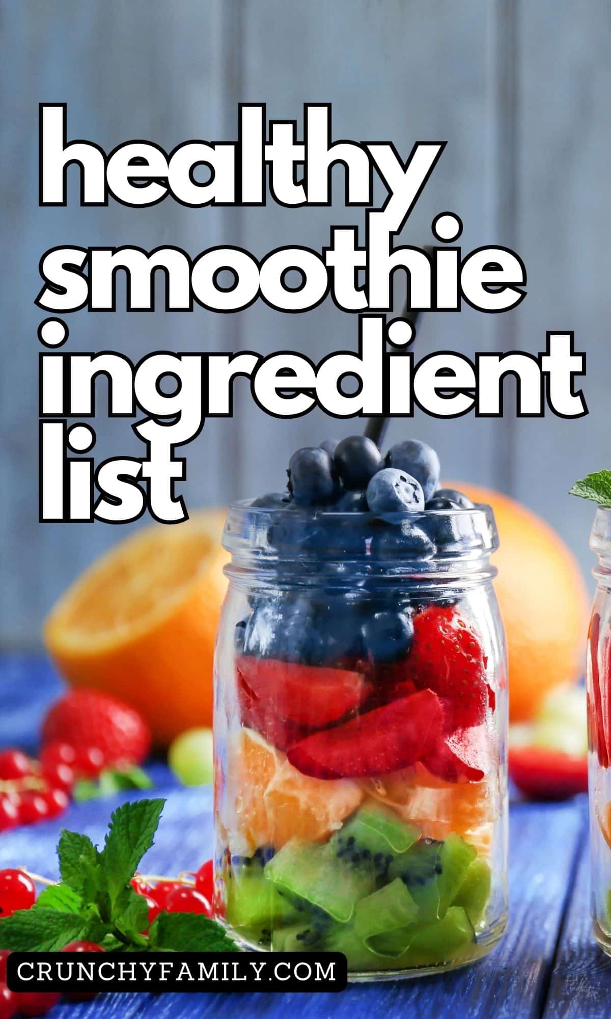 ultimate smoothie ingredient list for healthy combinations
