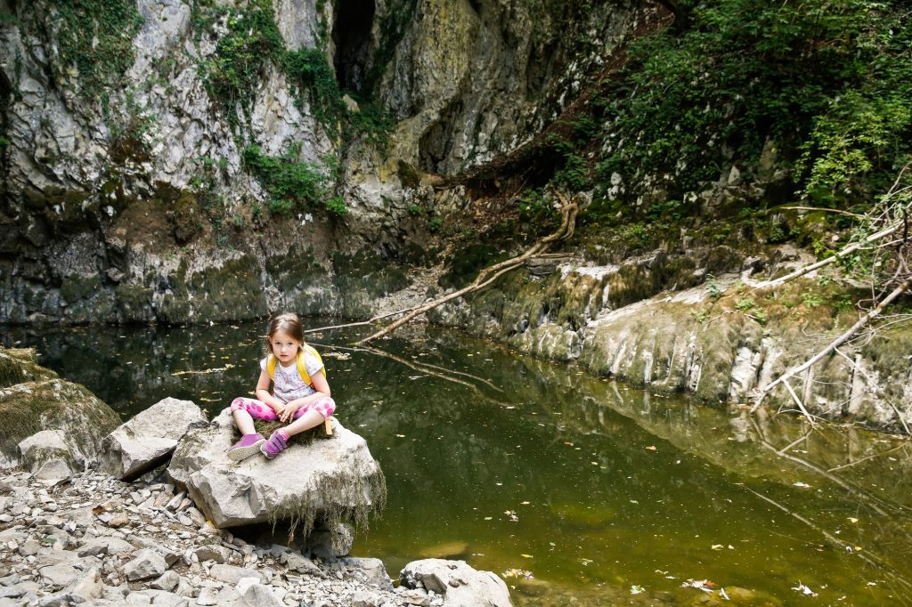 kid in nature