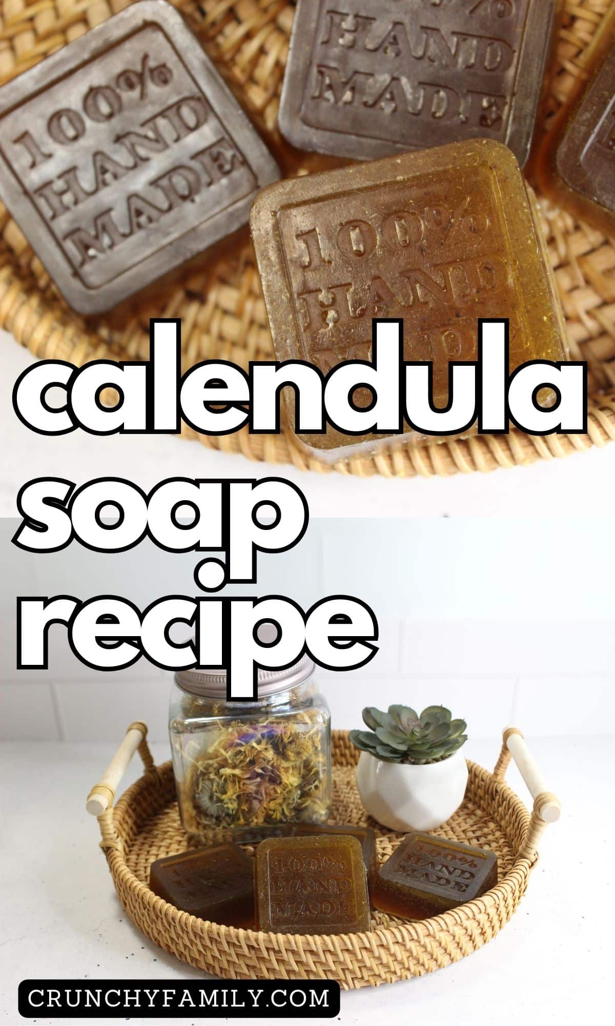 natural homemade calendula soap recipe