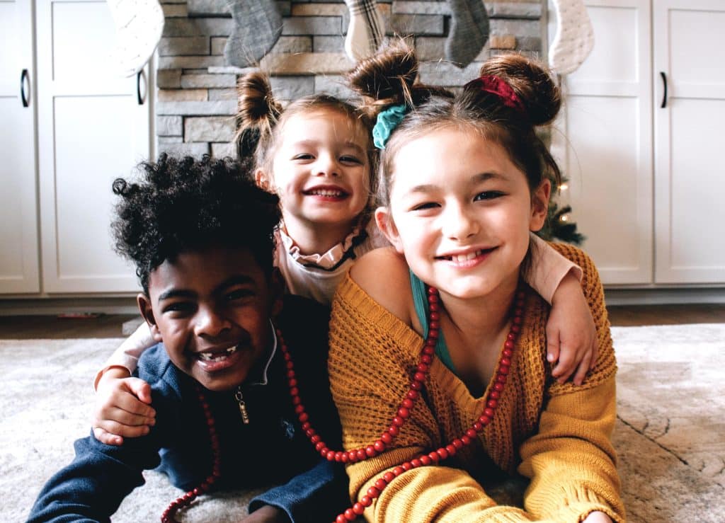 happy positive kids