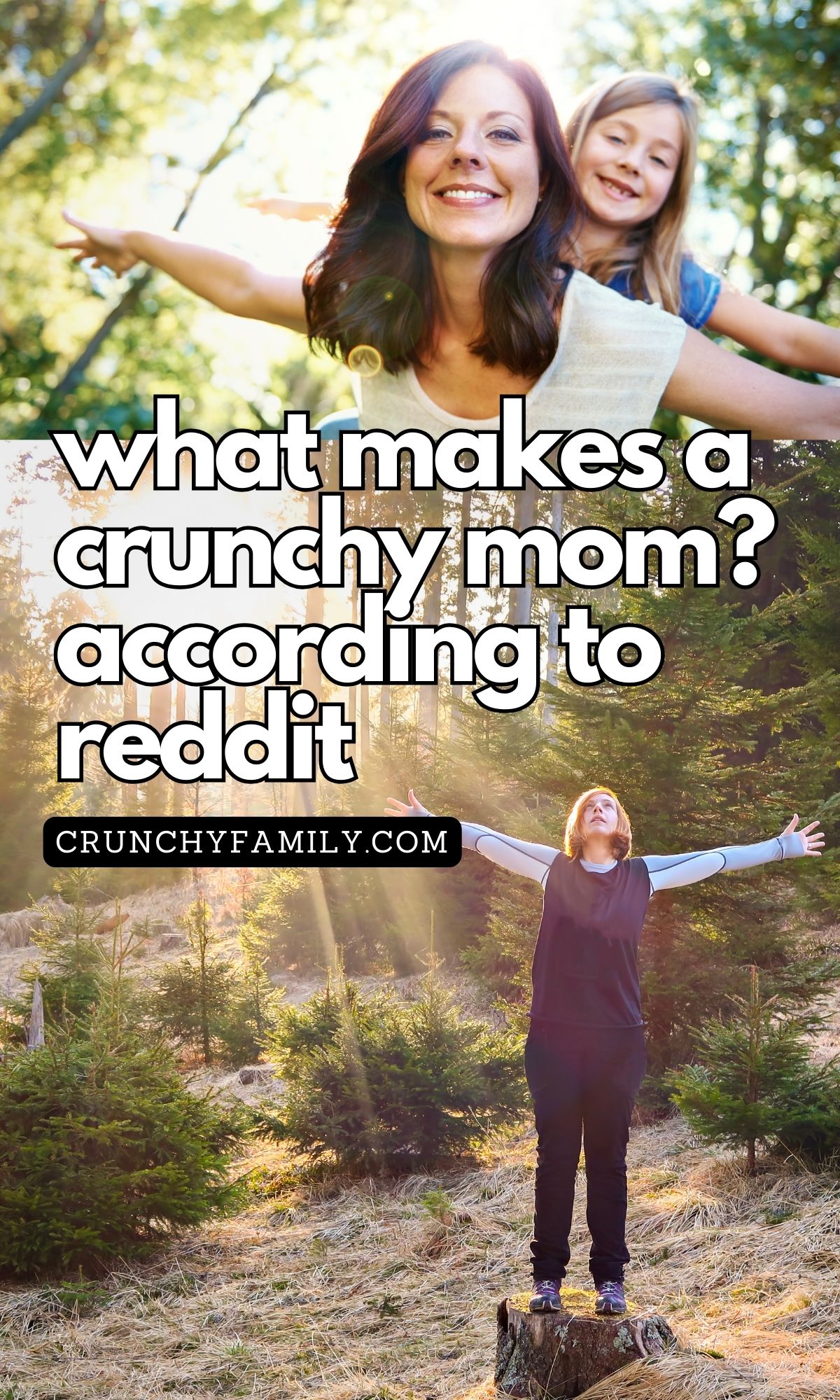 what makes a crunchy mom according to reddit