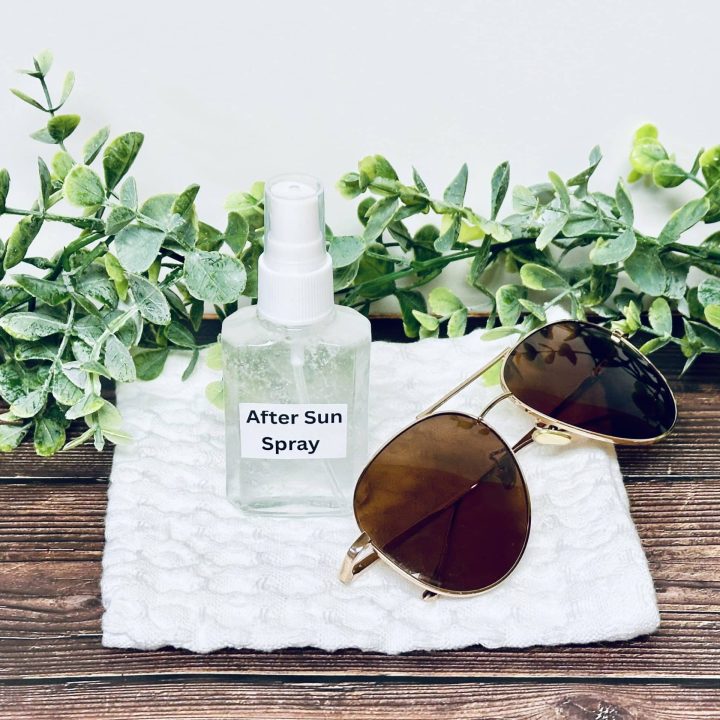 Homemade Natural After Sun Spray