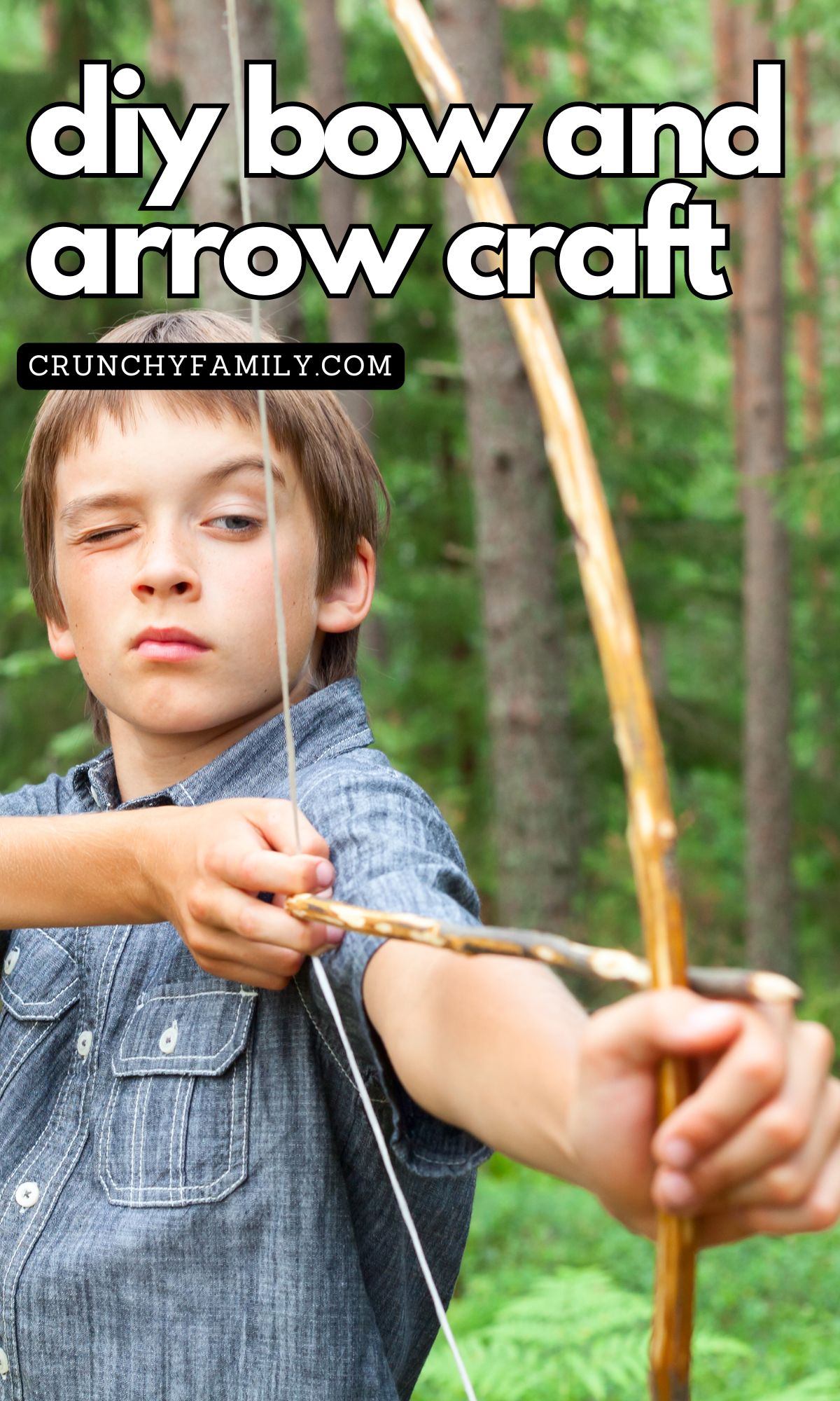 diy bow and arrow craft for kids