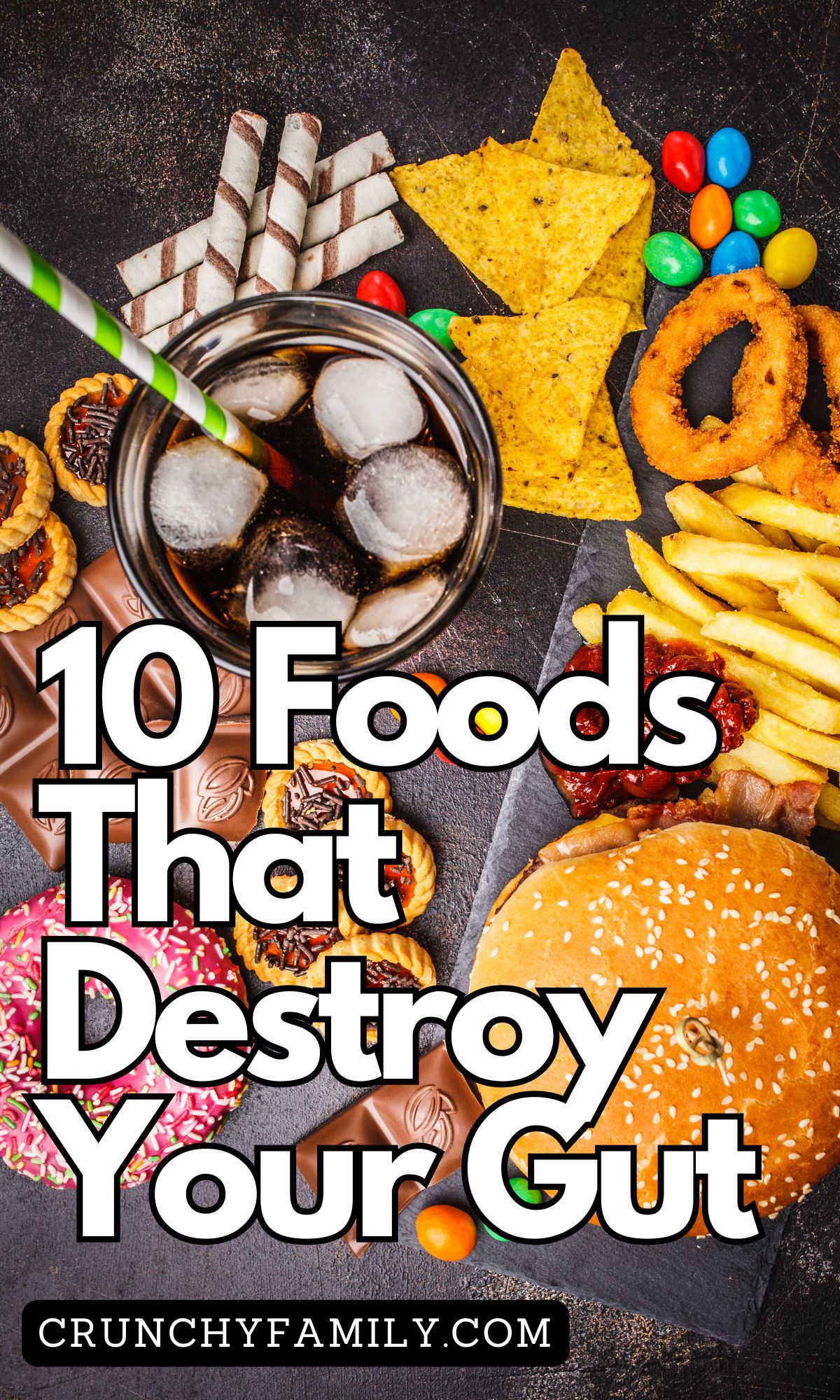 10 worst foods that destroy your gut