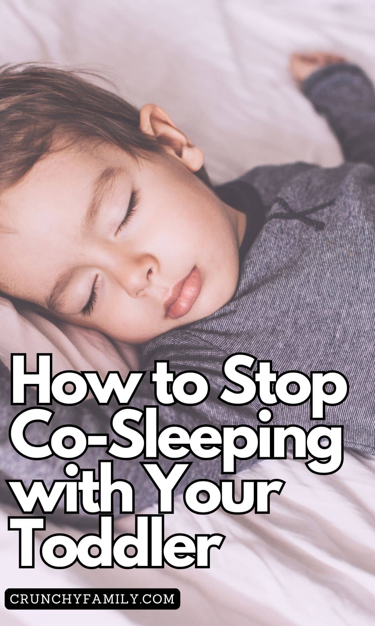 how to stop co sleeping with toddler