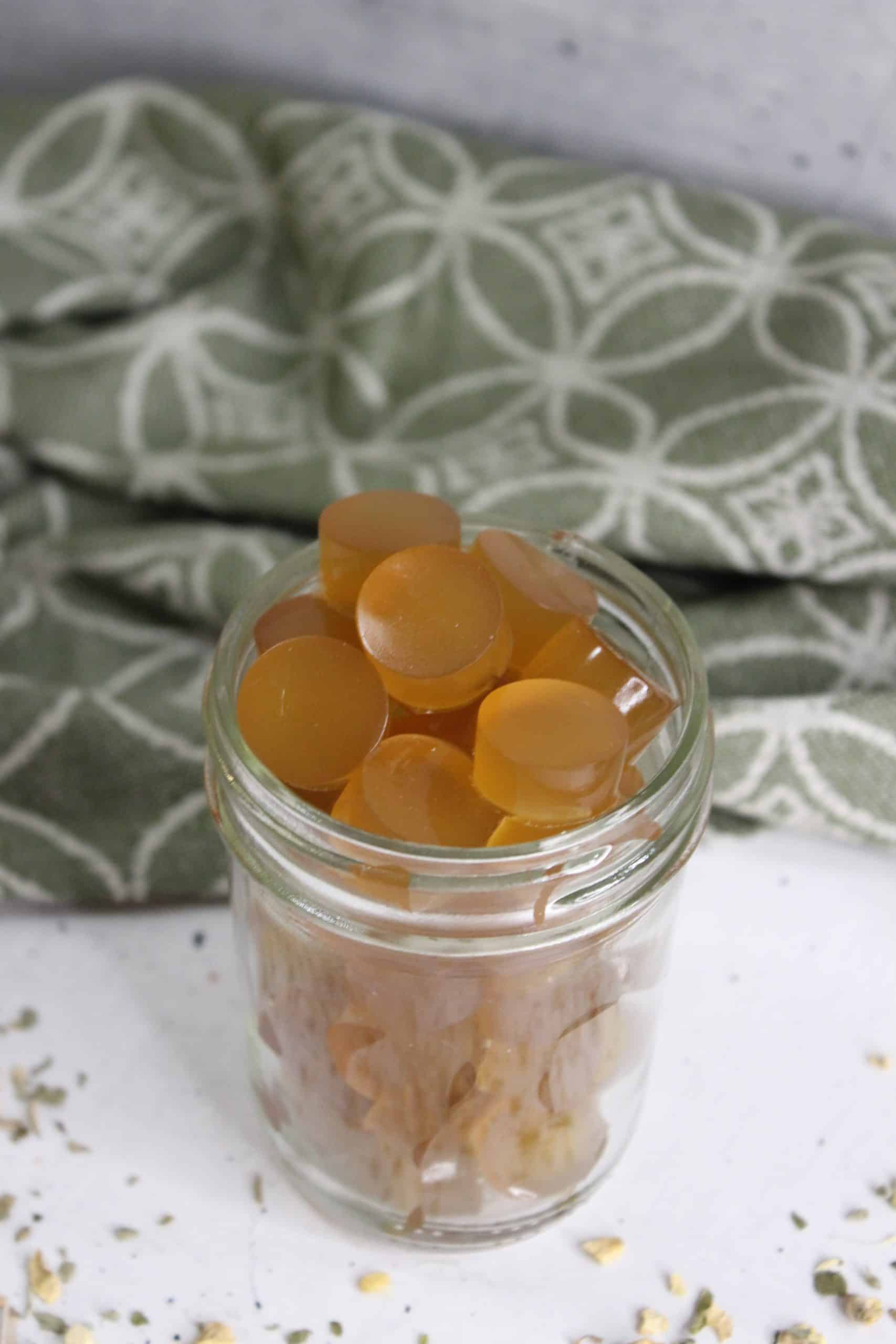 homemade digestive gummies