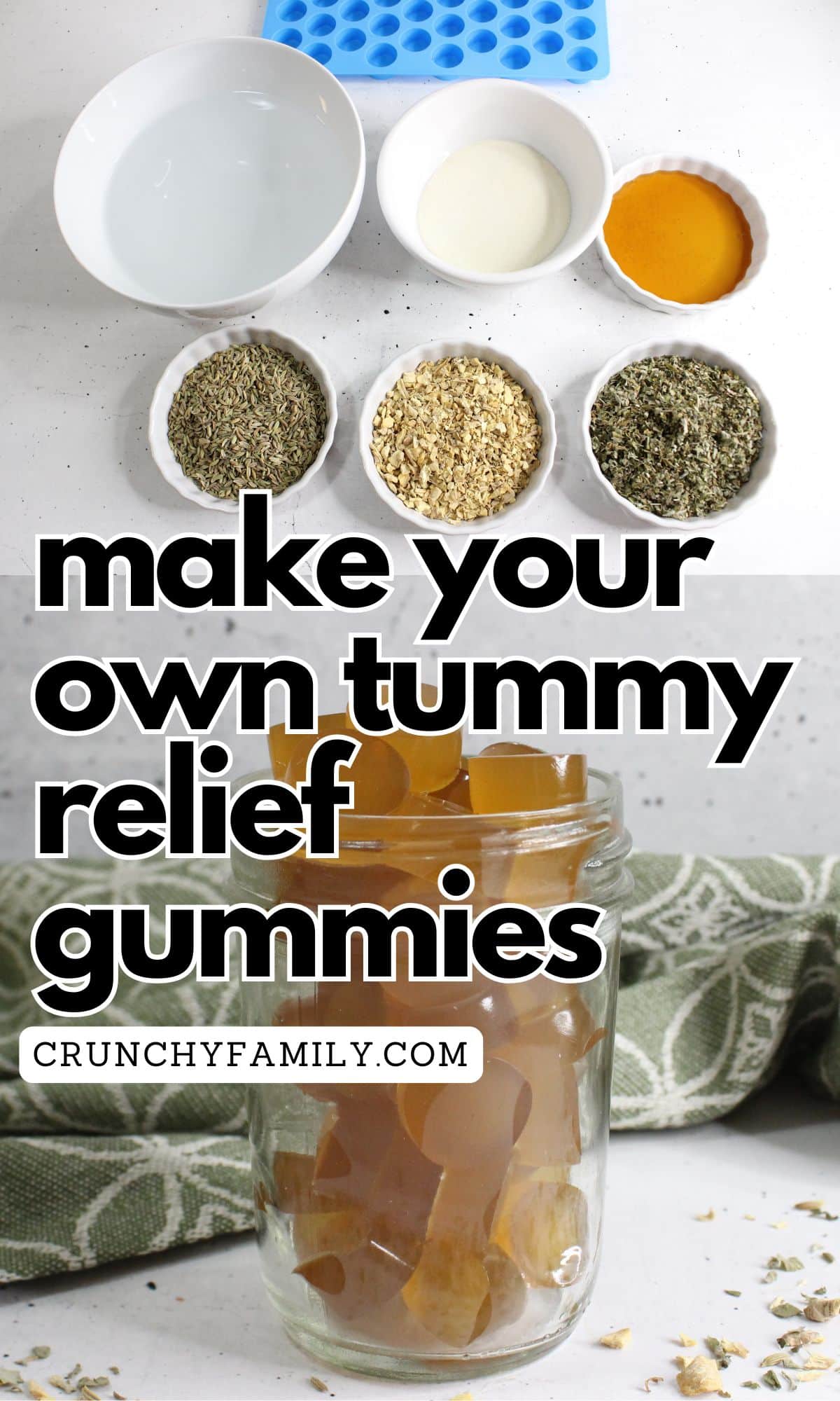 make your own digestive gummies for tummy problems