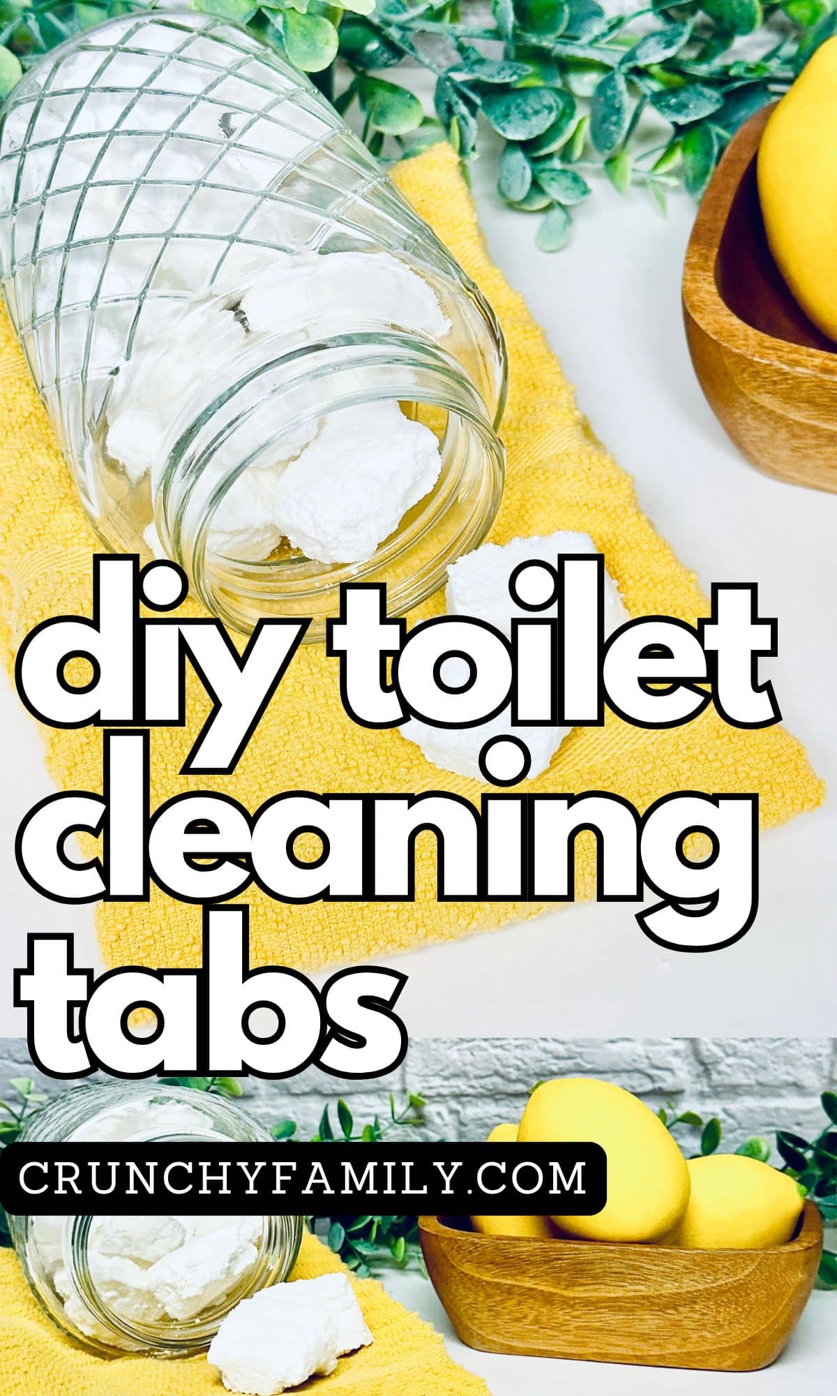 diy toilet cleaning tabs with citric acid and essential oils