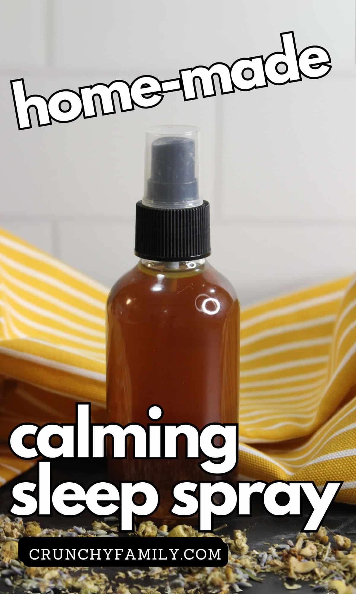 homemade sleep spray recipe with essential oils