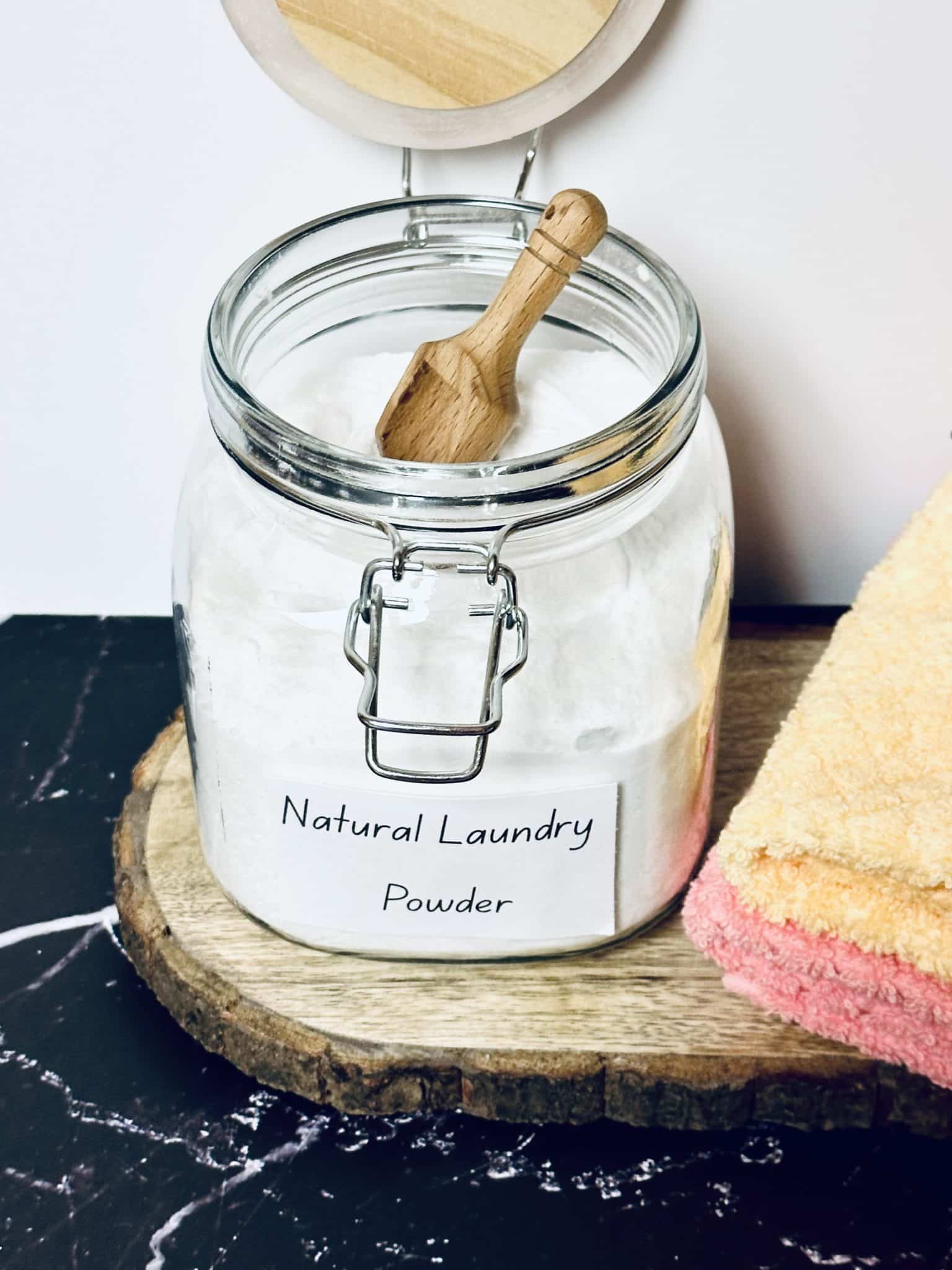 DIY Natural Laundry Powder – Easy Non-Toxic Laundry Detergent Recipe ...
