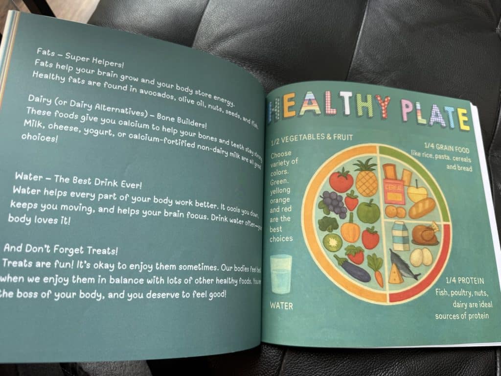 food groups book for kids
