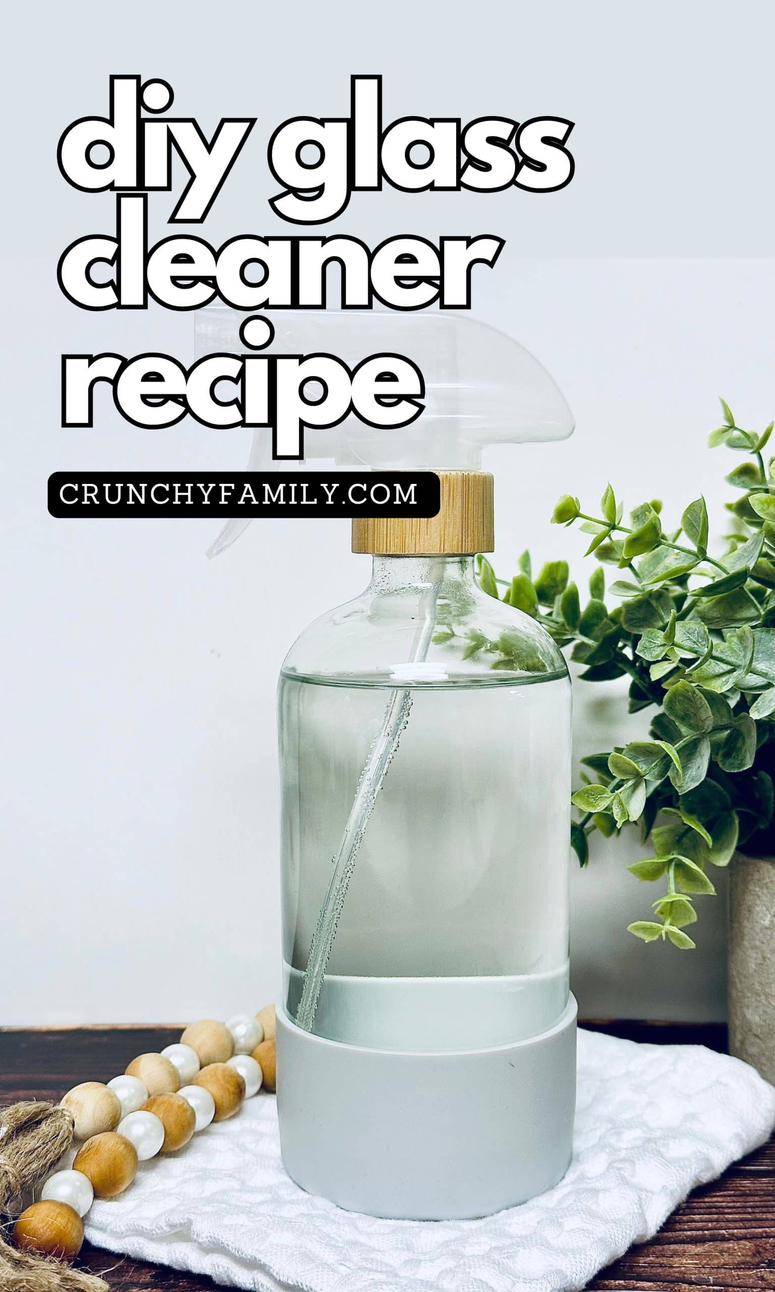 homemade glass cleaning recipe