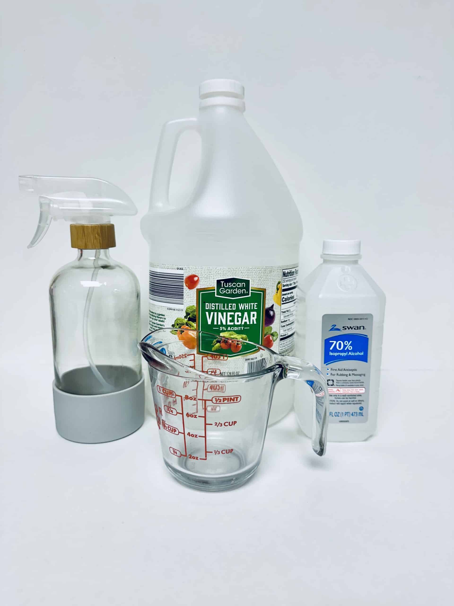 supplies for glass cleaning spray